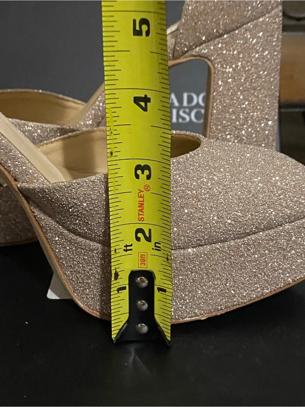Badgley Mischka Jayne Platform Heels Shoes Size 7.5